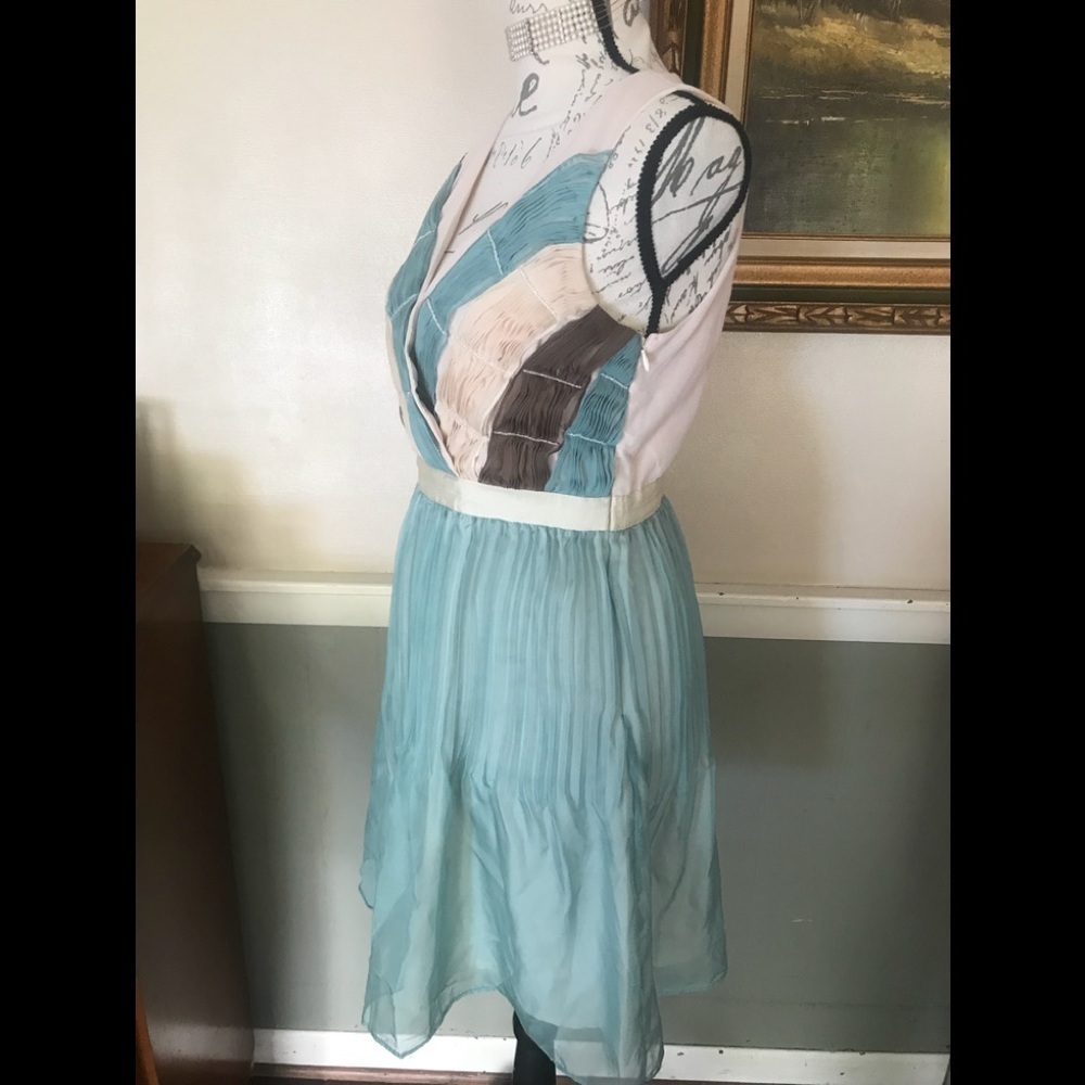Anthropology RYU Beaded & Pleated Bodice Dress - Picture 6 of 6